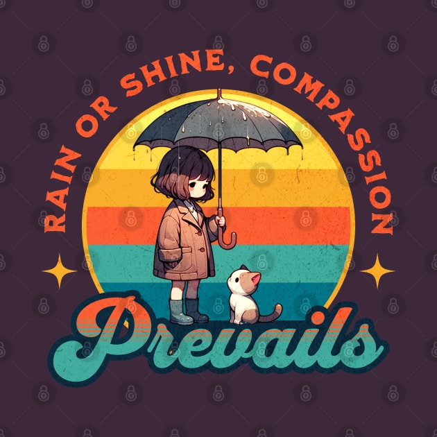 Rain or Shine, Compassion Prevails by Blended Designs