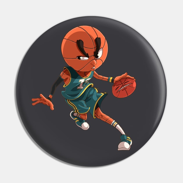 B-BALLER Pin by RichTee Designs