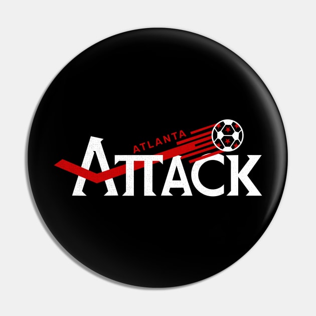 Defunct Atlanta Attack AISL Soccer 1990 Pin by LocalZonly