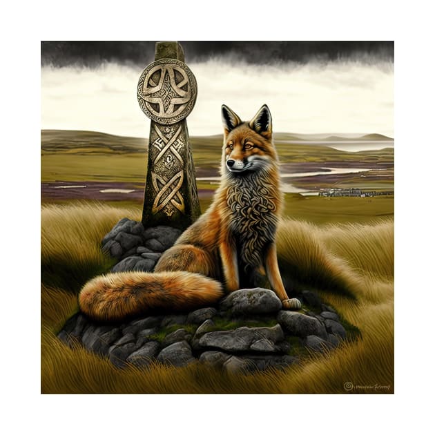 Celtic Fox #001 by thewandswant