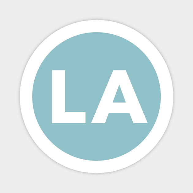 LOUISIANA or LOS ANGELES Magnet by weloveart