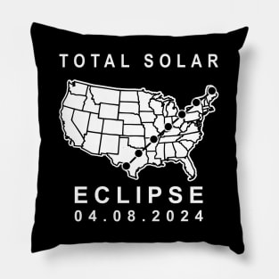 solar eclipse 2024 path of totality map Totality 4.08.24 April 8, 2024 Pillow