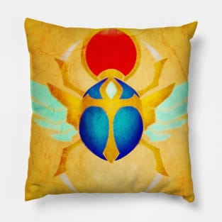 Scarab Portrait Pillow