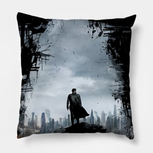 In To The Darkness Movie Illustration Pillow