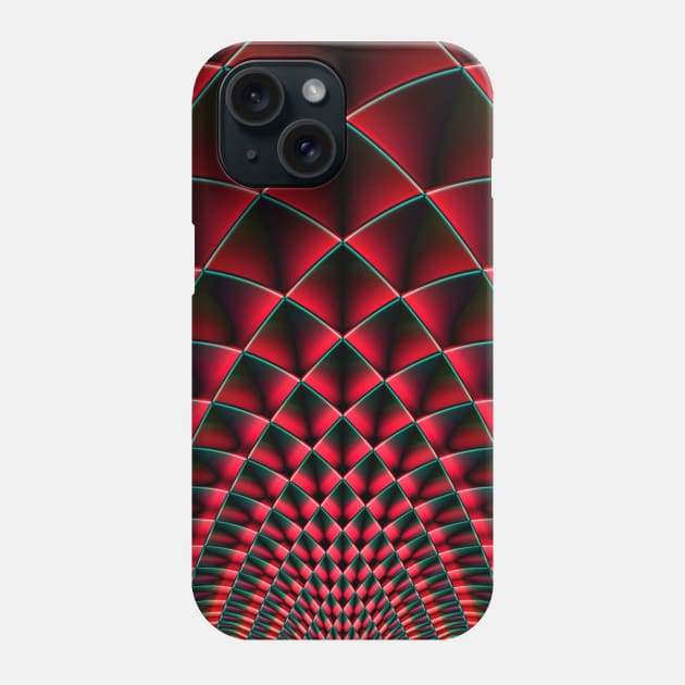 red and black roof support Phone Case by mister-john