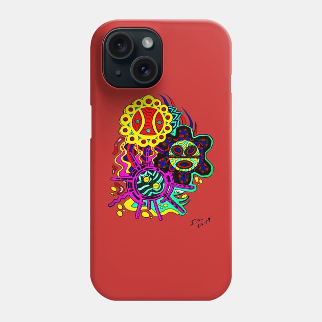 Isacc Taino Art Phone Case by arteboricua