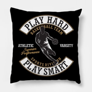 Play Hard Play Smart Pillow