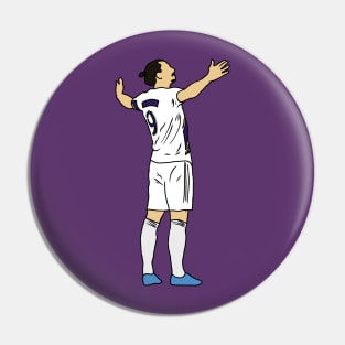 Zlatan Ibrahimovic Celebration Pin