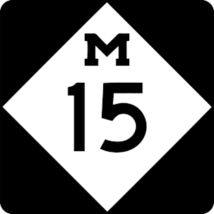 M 15 Michigan Highway Magnet