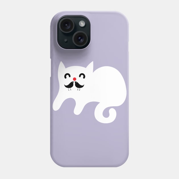 Cute Cat Phone Case by martinussumbaji