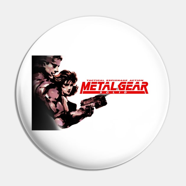 Metal Gear Solid - MGS Pin by Zalbathira