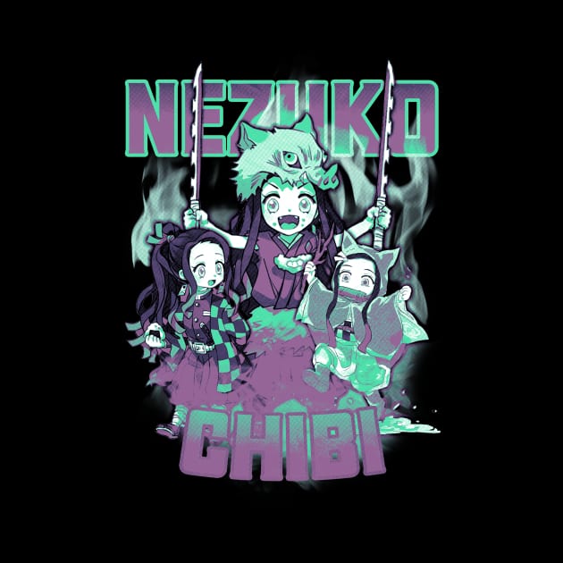 Nezuko Chibi Bootleg by Joker Keder