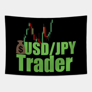 Dollar Yen Trader Tapestry