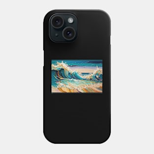 Impasto Beach Dreamscape Phone Case