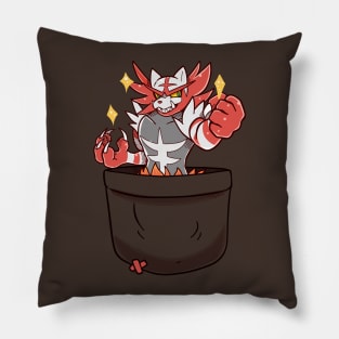 Pocket Shiny Wrestle Cat Starter Pillow