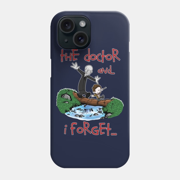 The Doctor and... I forget... Phone Case by bovaart