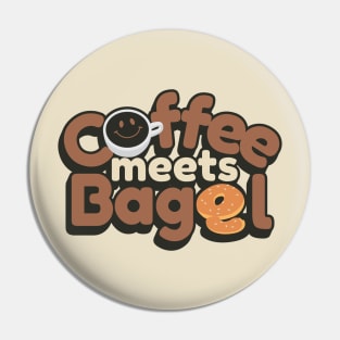 Coffee meets Bagel Pin