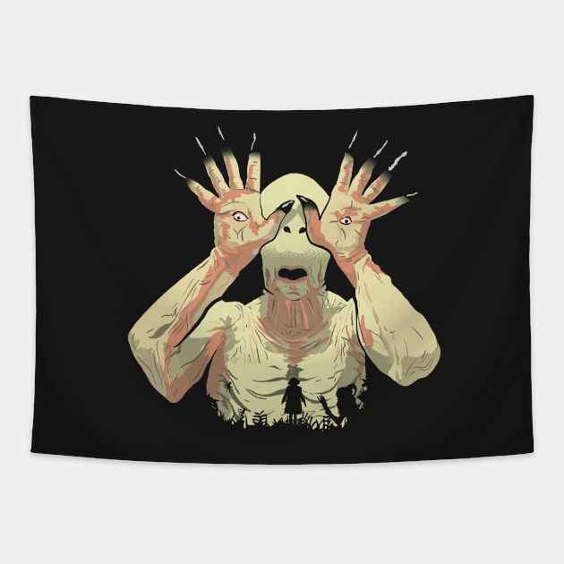 Pale Man Tapestry by ManuLuce