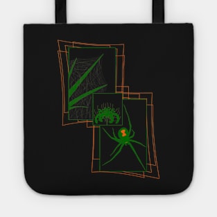 Black Widow V40 (Multicolor) Tote