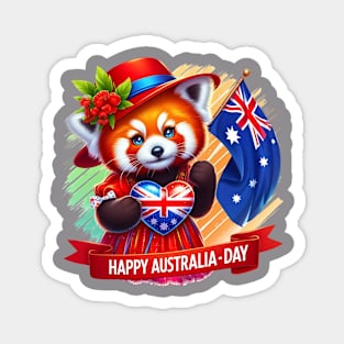 Happy Australia Day Magnet