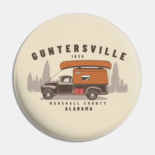 Lake Guntersville • Marshall County • Vintage Pin