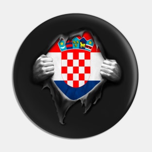 Croatia Flag. Proud Croat Pin