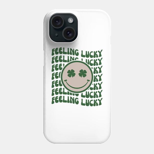 Feeling Lucky St Patrick's Day Phone Case by Maddalena's