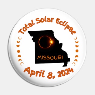 Missouri Total Solar Eclipse Pin