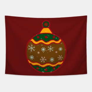 Christmas Tree Ornament Tapestry