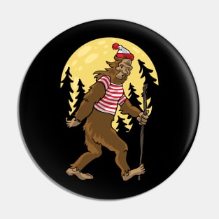 BIGFOOT BY THE LIGHT OF THE MOON Pin