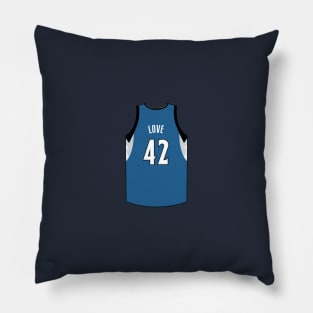 Kevin Love Minnesota Jersey Qiangy Pillow