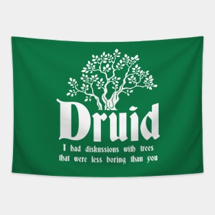 Pen and paper druid Tapestry