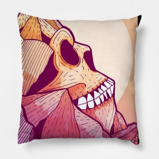 Skull Mountain Pillow