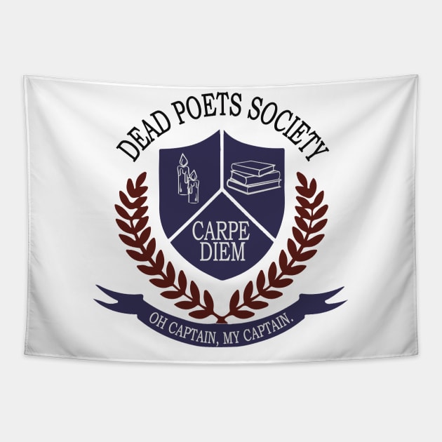 Dead Poets Society Tapestry by mariansar