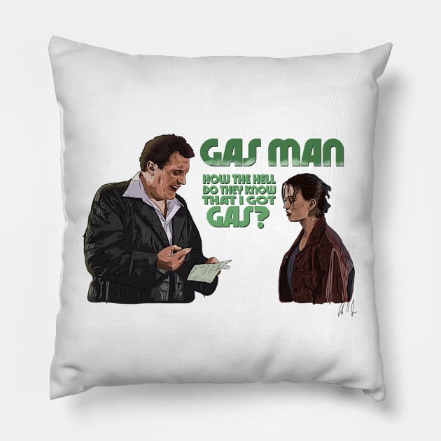 Dumb & Dumber: Gas Man Pillow by 51Deesigns