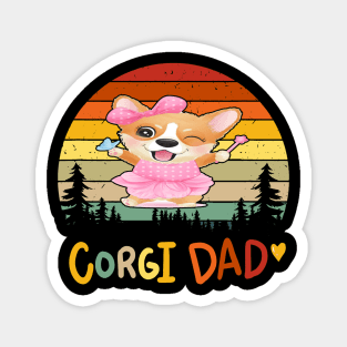 Corgi Dad  (58) Magnet