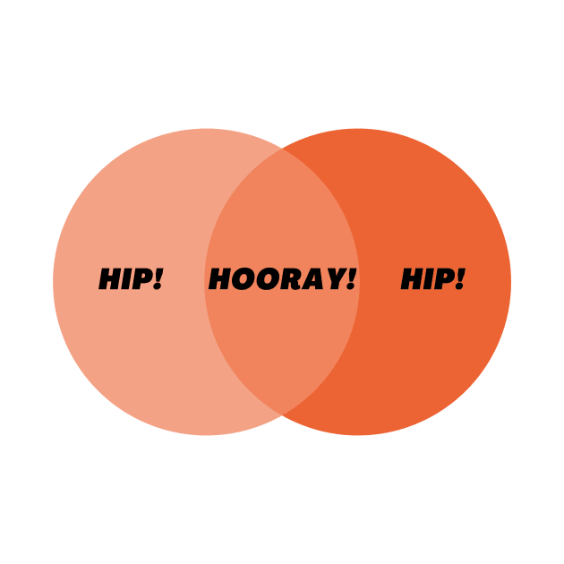 Hip Hip Hooray! Venn Diagram by Jean-Claude Venn-Diagram