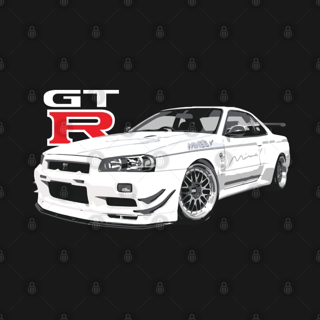 r34 gtr skyline v-spec by cowtown_cowboy