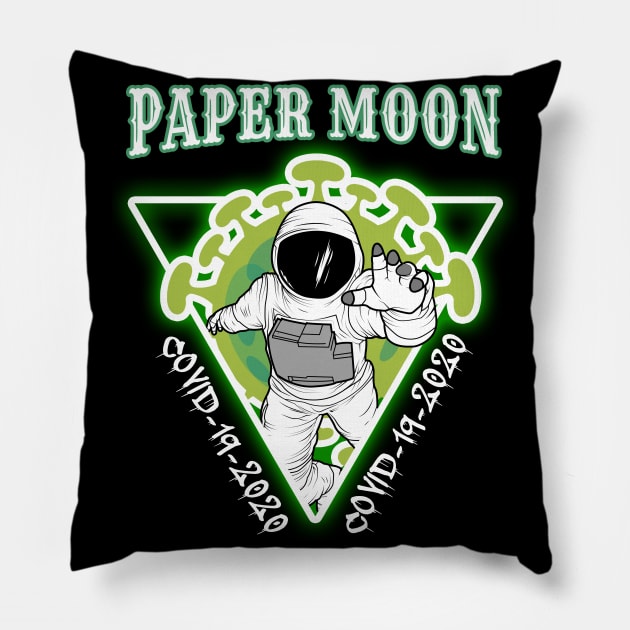 Paper Moon Vintage Pillow by Recapaca
