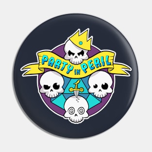 Party in Peril Season 1 Design Pin