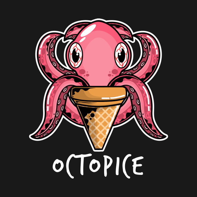 Octopus Ice Cone by muhamadnavy