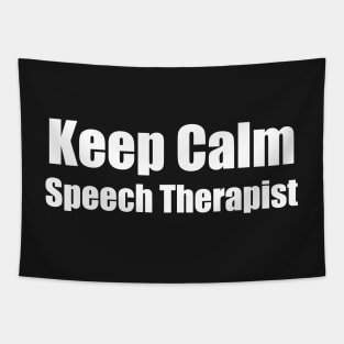 keep calm speech therapist Tapestry