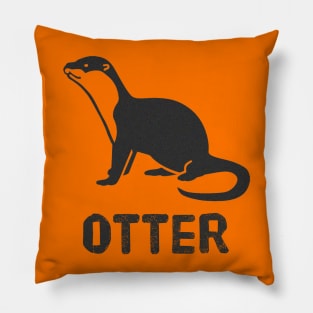 Otter (Graphic) Pillow