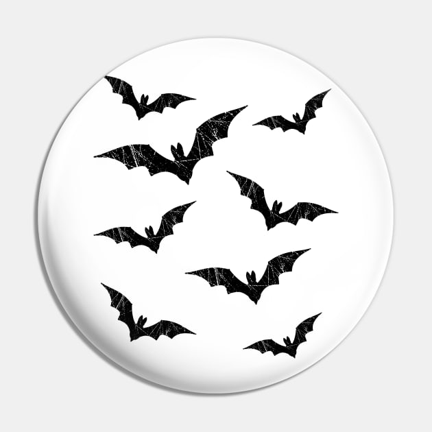 Flying Bats Pin by LunaMay