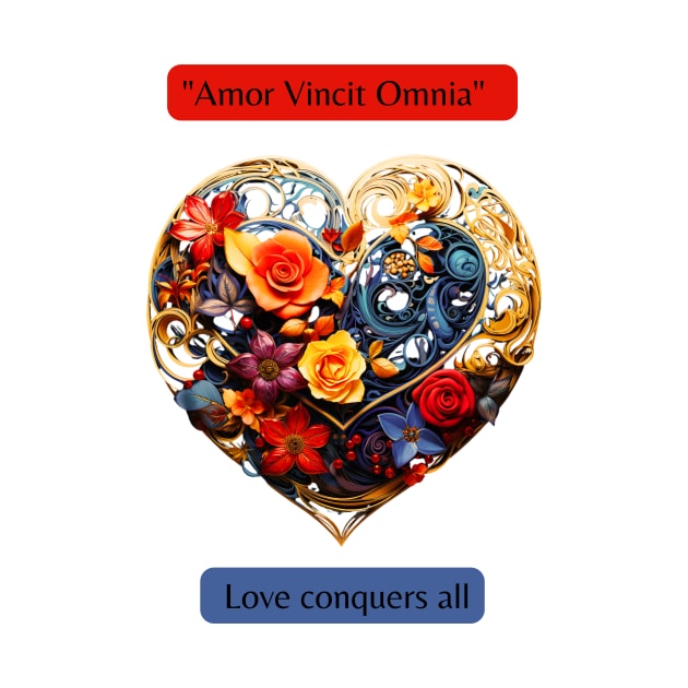 "Amor Vincit Omnia" Love conquers all by St01k@