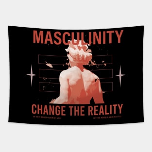 Masculinity - Change The Reality Of The World Tapestry