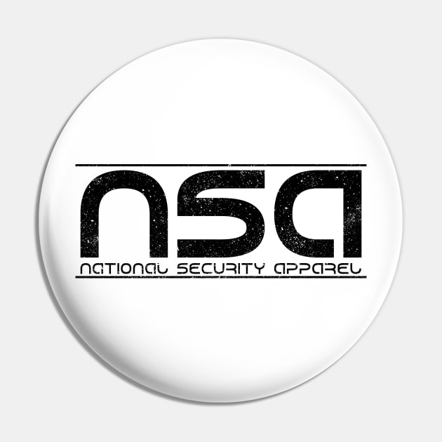 NSA (Gritty) Pin by NSA