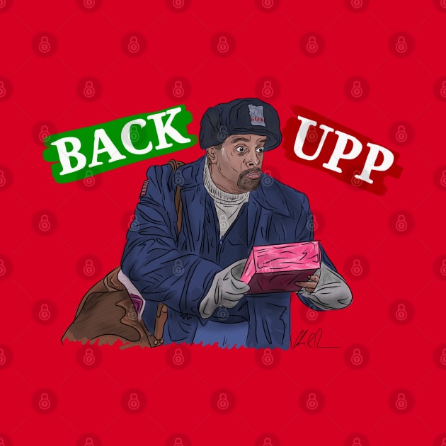 Jingle All The Way: Sinbad says BACK UP by 51Deesigns