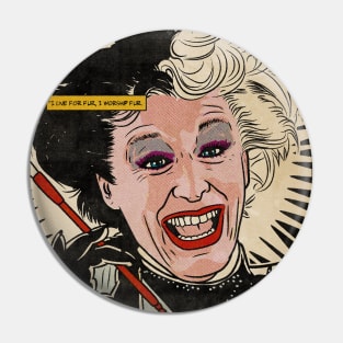 cruella de vil Pin