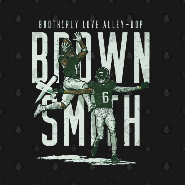 Devonta Smith & A.J. Brown Philadelphia Alley-Oop R by ClarityMacaws